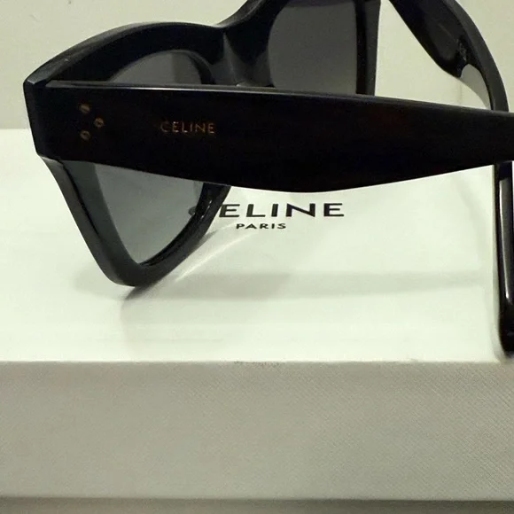 Celine Oversized Black  Sunglasses - Picture 8 of 11